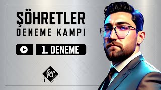 Şöhretler Kampı  Matematik Çözümleri  1Deneme  5li TYT Deneme Krakademi [upl. by Norreht610]