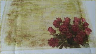 Printing on Tissue Paper for Decoupage Tutorial DIY [upl. by Esau275]