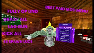 THE BEST MOD MENU REXON PAID CRASH ALL  KICK ALL UND FULLY OP [upl. by Aneerehs]