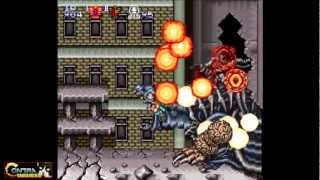 Contra III The Alien Wars SNES  All Stage Boss Gameplay [upl. by Canty]