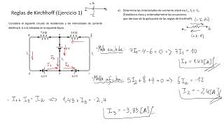 Ejercicios Física III  Reglas de Kirchhoff y Fuerza Magnética [upl. by Oringas]