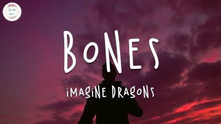 Imagine Dragons  Bones Lyric Video [upl. by Yednil]