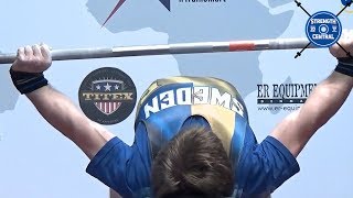 Eddie Berglund  1st Place 66 kg  EPF Classic Championships 2019  6775 kg Total [upl. by Snodgrass]