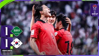 Full Match  AFC ASIAN CUP QATAR 2023™  Round of 16  Saudi Arabia vs Korea Republic [upl. by Basile]