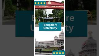 Bangalore University Infra Reviews minutecollegereview bangaloreuniversity [upl. by Sawyor]