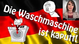 Brief B1 Beschwerde Reklamation kaputte Waschmaschine [upl. by Amick539]