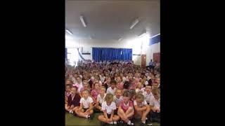 All Saints Primary School performing quotHey Sing Up peoplequot  celebrating 10 years of Sing Up [upl. by Huberto]