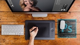 How to Set Up a Wacom Tablet for Retouching [upl. by Tilla658]