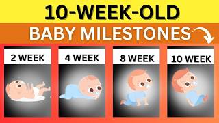 10WeekOld Baby Milestones [upl. by Nivlak]