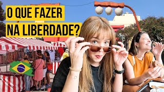 BAIRRO DA LIBERDADE Dicas de Lojas Restaurantes Cafés e   São Paulo [upl. by Hastie]