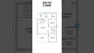 28x42 home plan design [upl. by Atneciv]