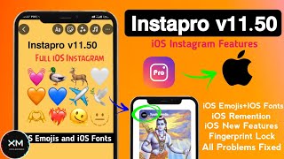 instapro v1150 🥹 instapro new update  real Fonts on instapro [upl. by Cleavland]