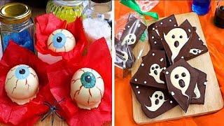 17 Spooky Halloween Party Treats [upl. by Eelahc]