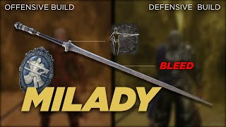 Elden Ring DLC  Wing Stance Milady is OP NOW  Build Guide DEX RL150 [upl. by Akenal474]