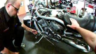 Jacks VRod repairs Harley Davidson San Jose customer video blue print series [upl. by Corydon]