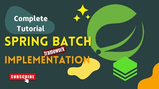 Implementation of Spring Batch in detail  Batch Framework  What is Batch Processing  HINDI [upl. by Hoyt290]