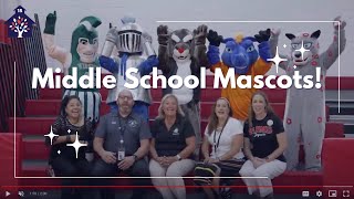 CCSD15 NEW Middle School Mascots Welcome Students for 20242025 [upl. by Alesram]