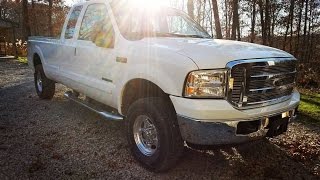 1999  2004 to 2005  2007 F250 Super Duty Front End Swap Conversion [upl. by Dnalor437]