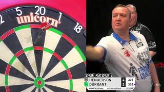 Glen Durrant throws a WILD dart [upl. by Cook]