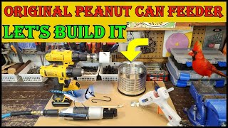 Winter Bird Feeder Build  Original Virginia Peanut Can Design [upl. by Keelby869]