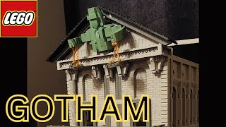 BUILING GOTHAM CITY IN LEGO  Solomon Wayne Court House [upl. by Chasse37]