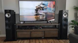 Bowers amp wilkins 603 and Marantz PM 6007 [upl. by Buroker]