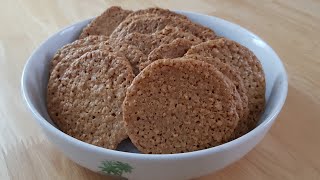 Oats Crunchies Recipe [upl. by Anihsit]