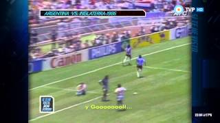 Archivo histórico Argentina vs Inglaterra quotel barrilete cósmicoquot 1986 [upl. by Arais]