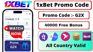 1xbet promo code  1xbet promo code 2024  promo code 1xbet 1xbetpromocode [upl. by Nibuz845]