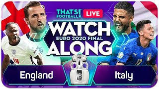 ENGLAND vs ITALY LIVE EURO 202O Final Watchalong Mark GOLDBRIDGE LIVE [upl. by Rolyat610]