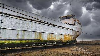 We Found an ABANDONED Ship Wrecked on the Beach [upl. by Anailli]