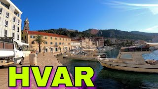 Hvar Croatia Walking Tour [upl. by Eduard]