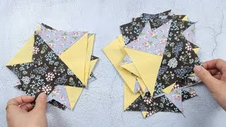 How to sew a beautiful patchwork that even beginners can follow [upl. by Rudd425]