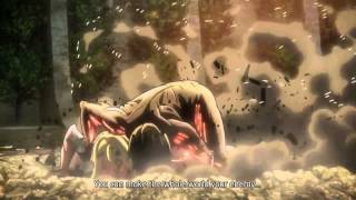 Attack On Titan Shingeki no Kyojin epic plan to take out titans EP8 ENG SUB [upl. by Llerreg228]