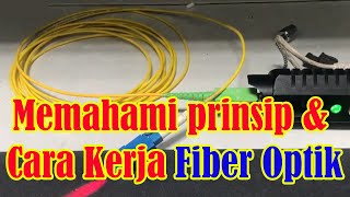 Cara kerja fiber optik [upl. by Venetis]