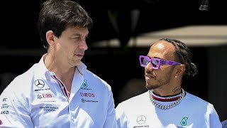 Lewis Hamilton and Toto Wolff at odds as Brits Mercedes theory dismissed [upl. by Conroy]