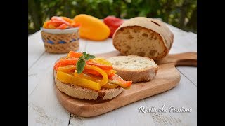 Peperonata la mia ricetta semplice ma perfetta  Ricette che Passione [upl. by Zed]