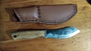 BRISA Nessmuk 125 Knife Carbonsteel 80CrV2 [upl. by Hgielsel]