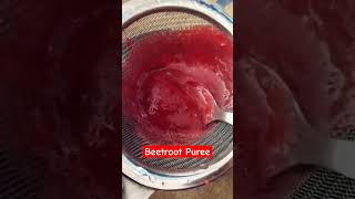 Beetroot Puree for baby  612 Month baby food  Puree recipe for baby [upl. by Ainerbas757]