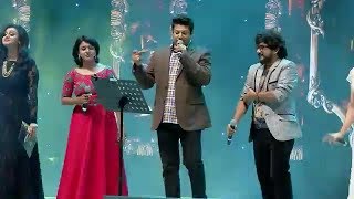 Asianet YUVA Film Awards 2017  kuttanadan kaayalile song [upl. by Ellesij]