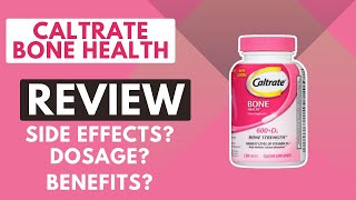 Caltrate 600D3 Bone Health Multivitamin Review  Side Effects [upl. by Lustick]