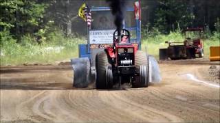 Richmond corner tractor pull had some great pullsNew Brunswick2017 [upl. by Fenny628]