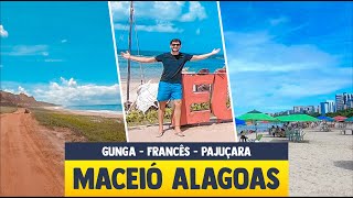 O que fazer em Maceió Alagoas  Passeios na Praia de Pajuçara Gunga e Barra do Francês  Hotéis [upl. by Tereb732]