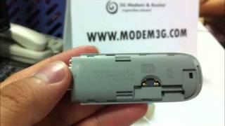 Huawei E173U USB Modem Hands On [upl. by Htes]