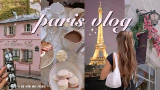 PARIS DIARIES 🎀🍧 museums shopping cafés amp itinerary [upl. by Idzik]