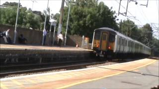 Trains at Tubes at Seven Sisters [upl. by Oterol]