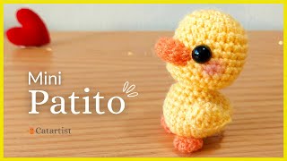 ❤️🐥PATITO Amigurumi  Crochet Tutorial  Fácil ✨ [upl. by Dalis]