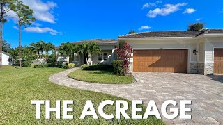 Loxahatchee Florida New Construction Home on Over an Acre  South Florida 30 Minutes from West Palm [upl. by Eelrefinnej]