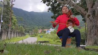 Barta Gandharba playing Tiriri Murali Bajyo Banaima [upl. by Walli]