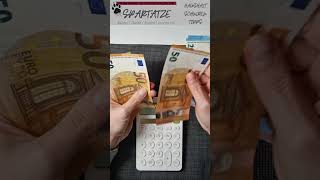 Budgetplanung so viel Geld spare ich budgetieren umschlagmethode shorts asmr cashstuffing [upl. by Goldshlag]